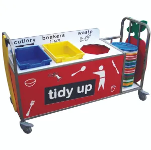 Medium Stainless Steel Waste Trolley