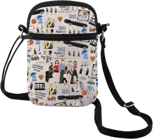 MEIKIUP Basketball TV Show Crossbody Bag C over B Shoulder Bag Hill Basketball Lover Gift Scott Fans Brothers Gift