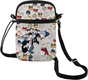 MEIKIUP K-Pop Group RII Crossbody Bag BRIIZE Themed Bag K-POP Idol Fans Gift BRIIZE Fans Gift K-Pop Merchandise