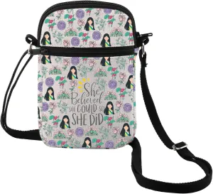 MEIKIUP Warrior Princess Crossbody Bag Fairy Tale Lover Gift Princess Shoulder Bag Warrior Princess Fans Gift