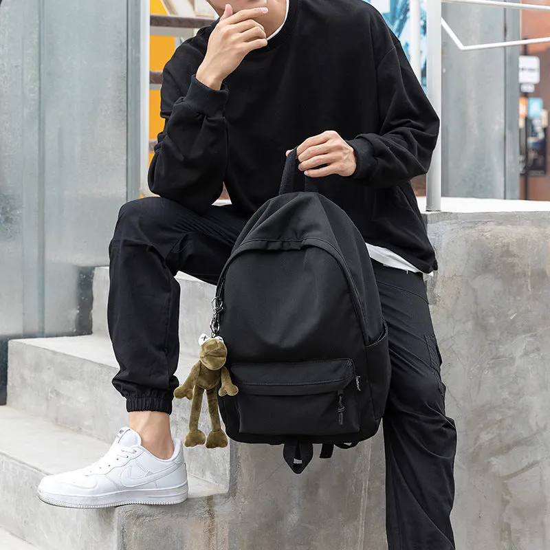 Men's Fashion Trend Junior High College Style Backpacks