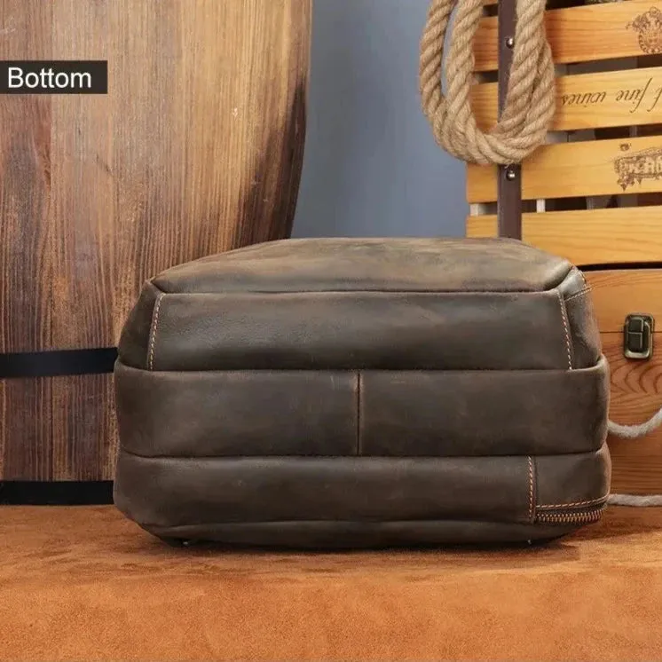 Men's Genuine Leather Laptop Bag