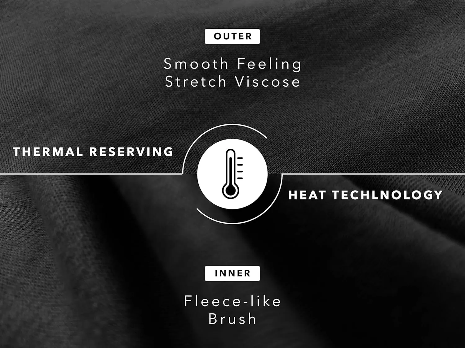 Mens Long Sleeve Thermal Shirts | Base Layer Shirts Cold Weather -Multi Pack