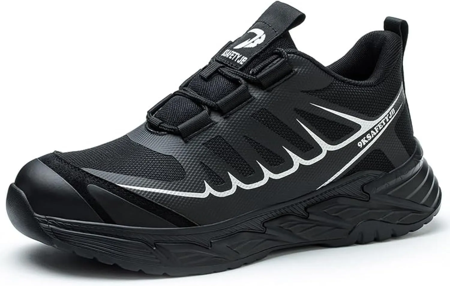 Men's Stylish Steel - Toe Safety Shoes, Breathable, Anti - Static & Abrasion - Resistant, Perfect for Factory and Logistics Staff