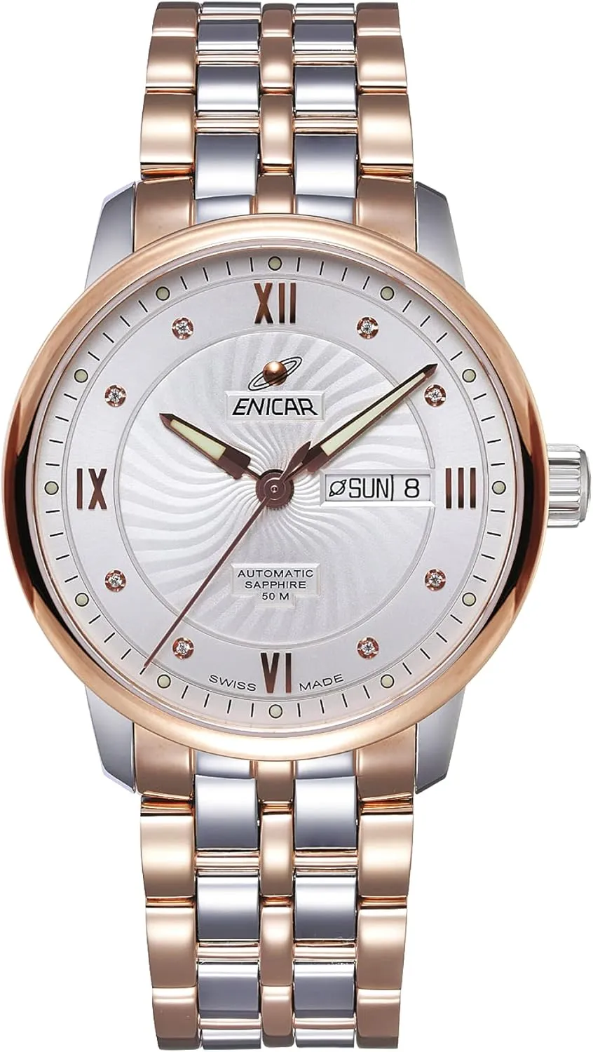 Men's Swiss Automatic Watch (Model No.: 3168-50-351GK)