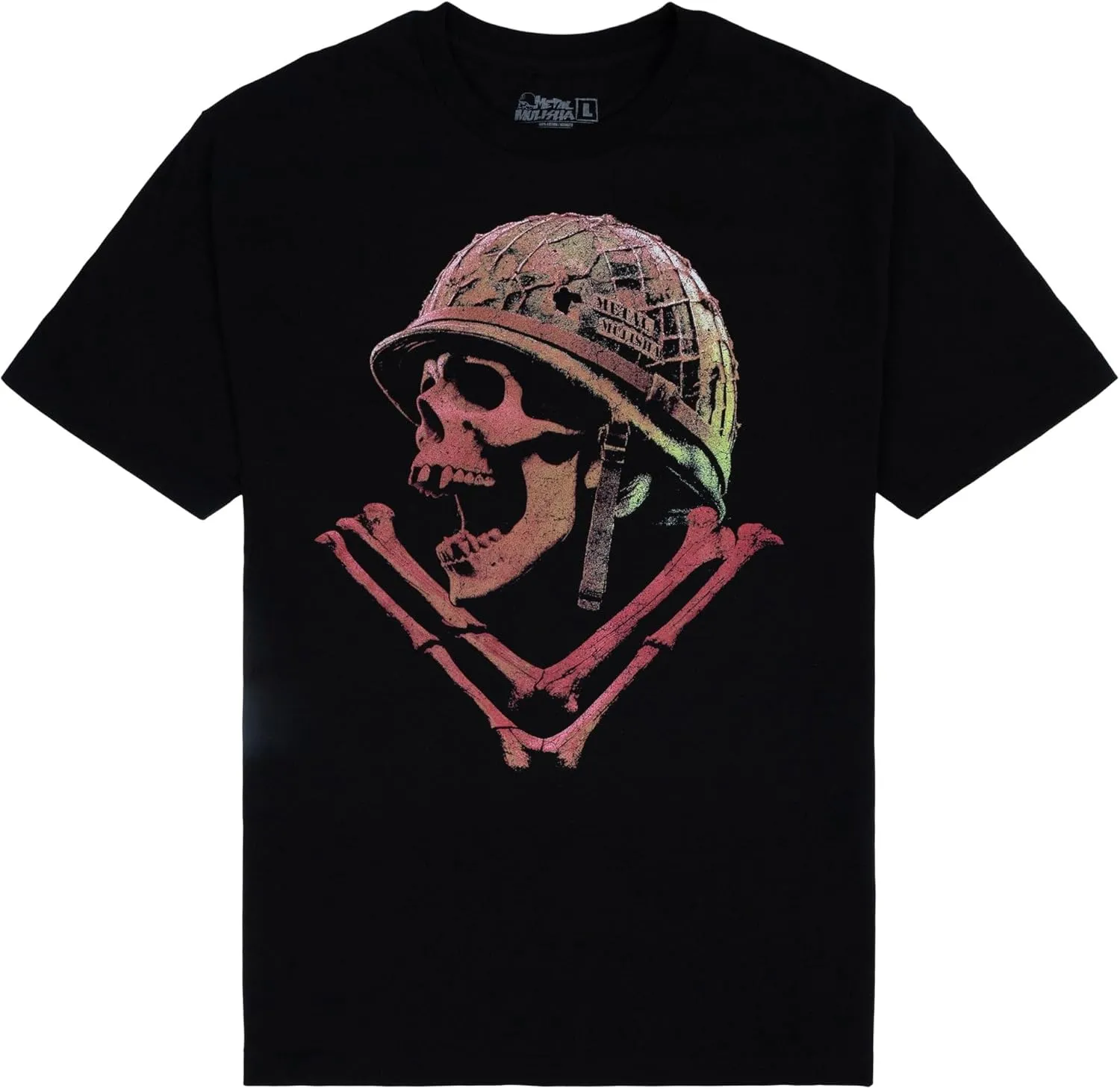 Metal Mulisha Red Alert Tee, Black