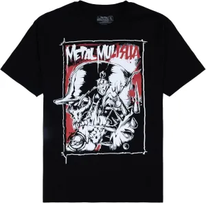 Metal Mulisha Torn Tee, Black