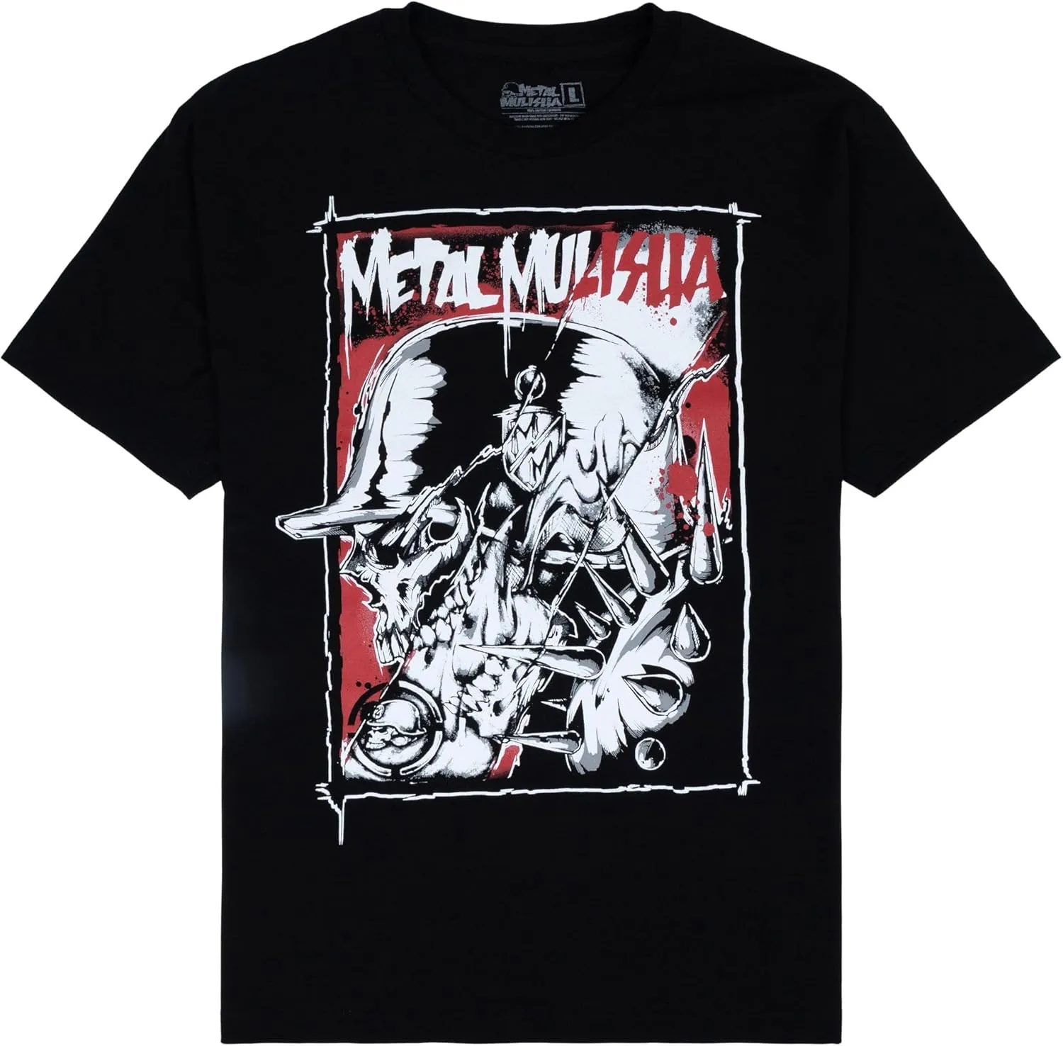 Metal Mulisha Torn Tee, Black