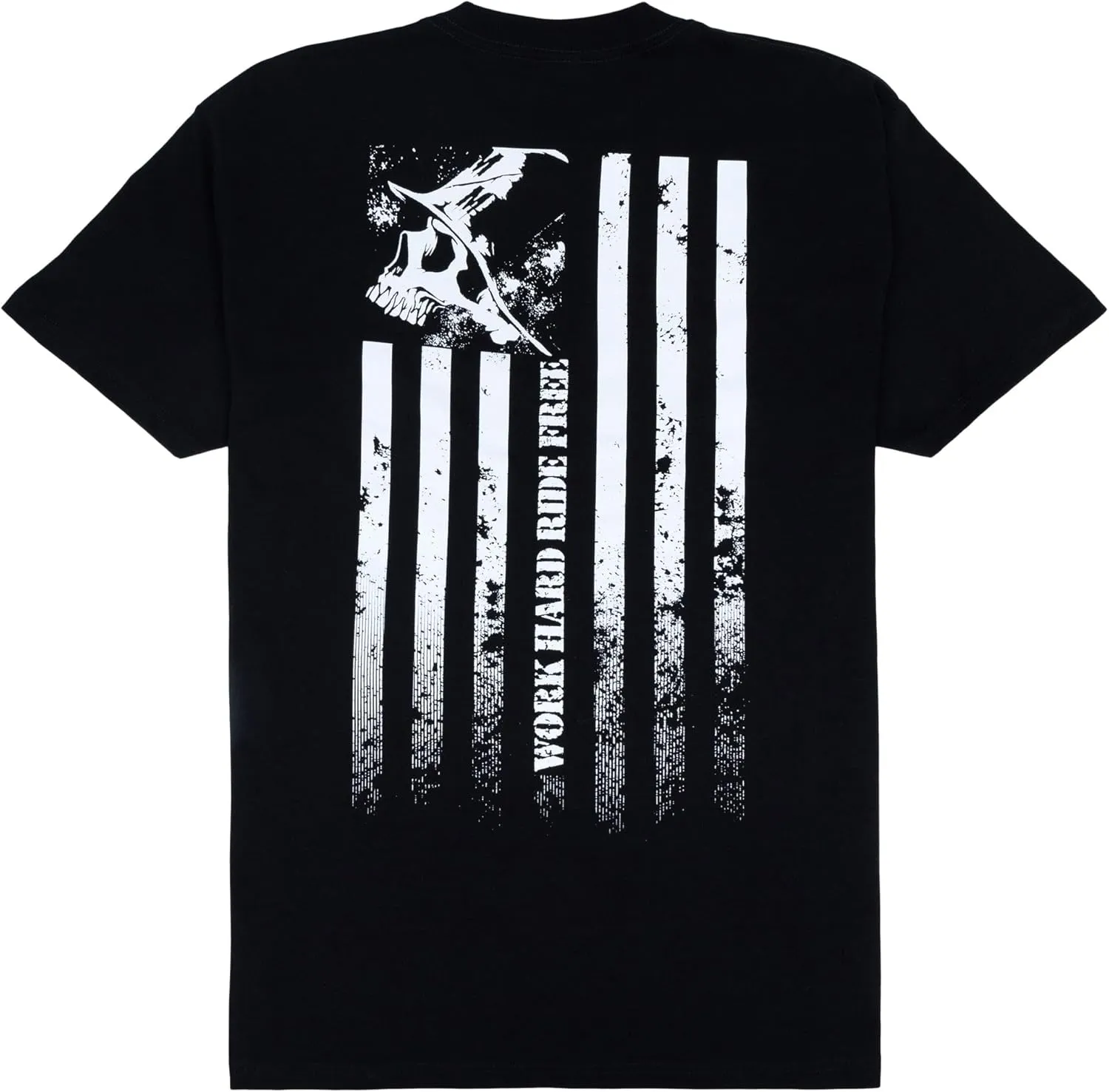 Metal Mulisha Work Hard Ride Free Tee, Black