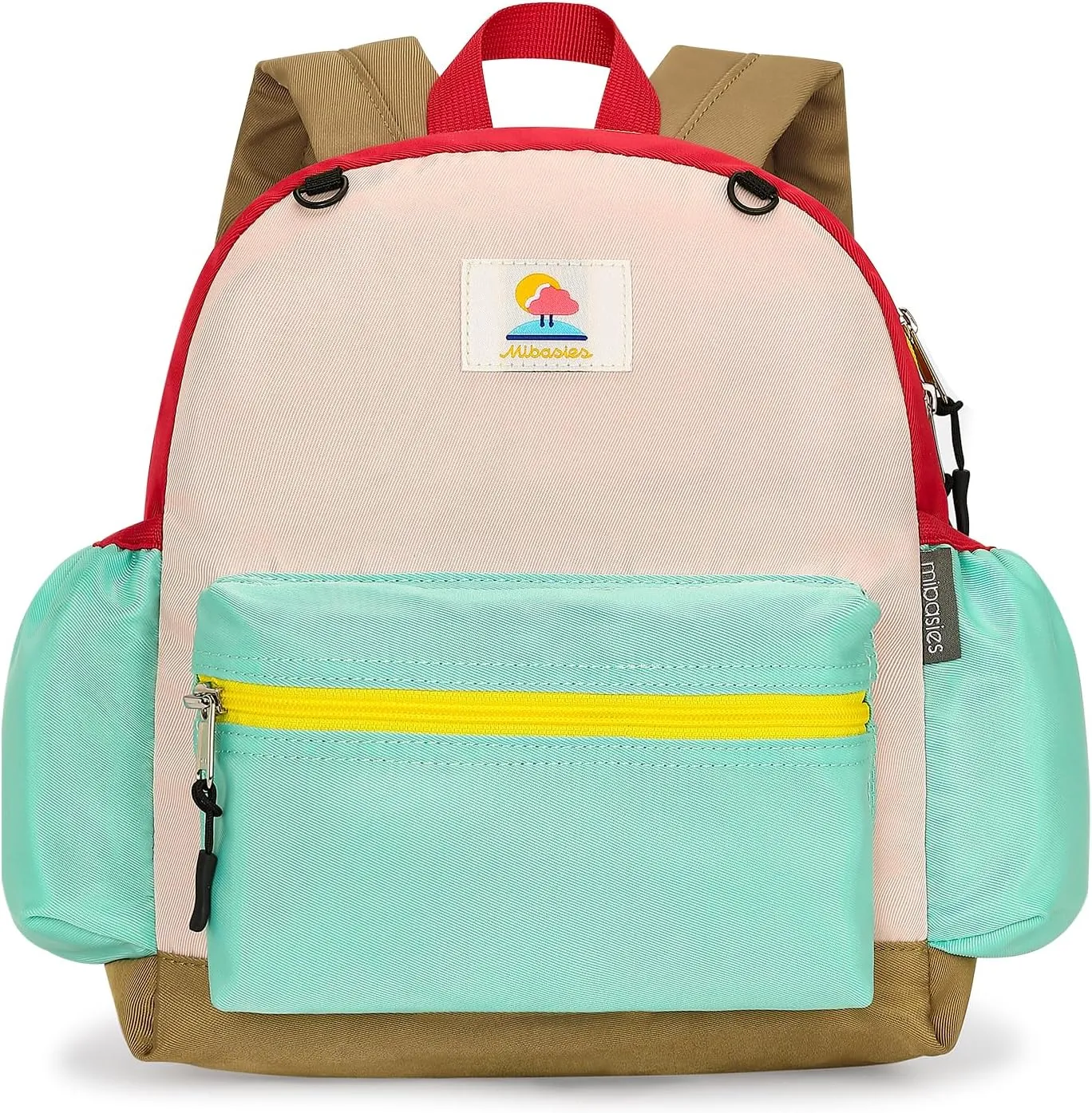 mibasies Toddler Backpack for Girls 2-4: Preschool Backpack for Girls - Kids Toddler Bookbag