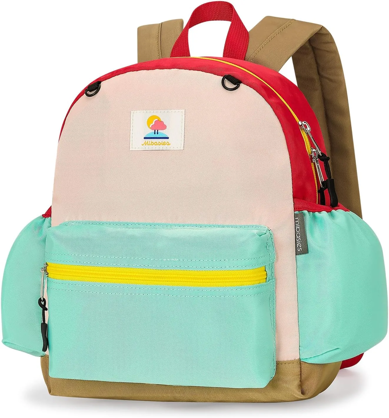 mibasies Toddler Backpack for Girls 2-4: Preschool Backpack for Girls - Kids Toddler Bookbag