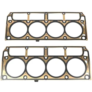 Michigan Motorsports LS2 6.0L MLS Head Gaskets - 4.020" Bore - Multi-Layer Steel - Fits LS2 LQ4 LQ9 L76 L77 LY6 L96 LFA LZ1 - Replaces GM 12589227 - Pair