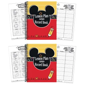 Mickey® Color Pop! Lesson Plan & Record Book, Pack of 2