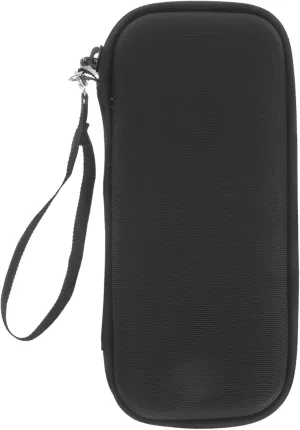 Microphone Container for Portable and Secure Canvas Zipper Bag Lanyard for Mic
