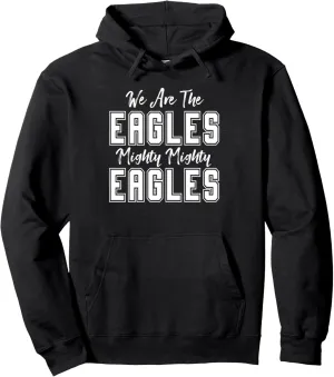 Mighty Eagles School Sports Fan Game Day Team Spirit Pullover Hoodie