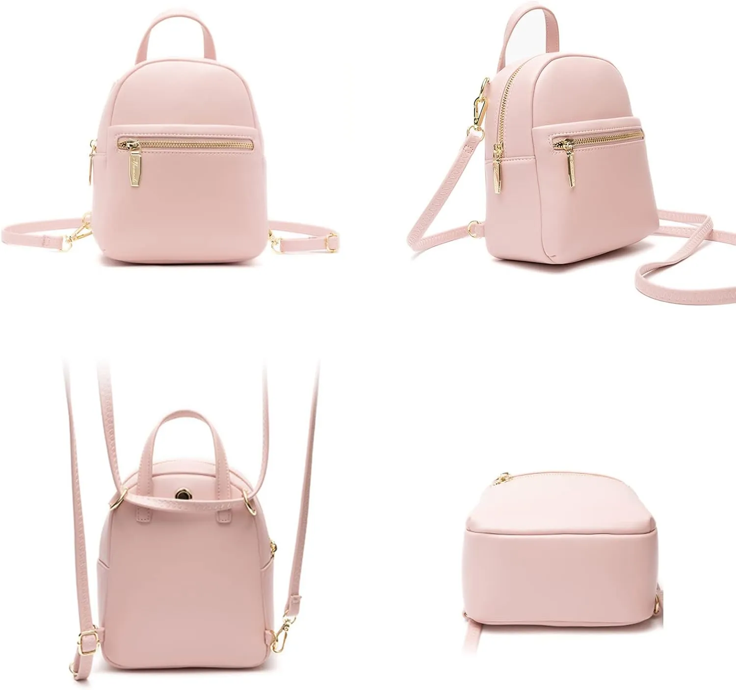 Mini Backpack Purse for Girls Teenager Cute Leather Backpack Women Small Shoulder Bag Handbags