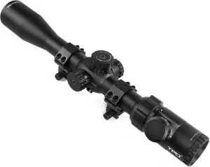 MK 4-16X50/6-24X50 Hunting Rifle Scope 30mm Tube Red/Green/Blue Illuminated Reticle SFP Riflescope w/Side Parallax Adjustment