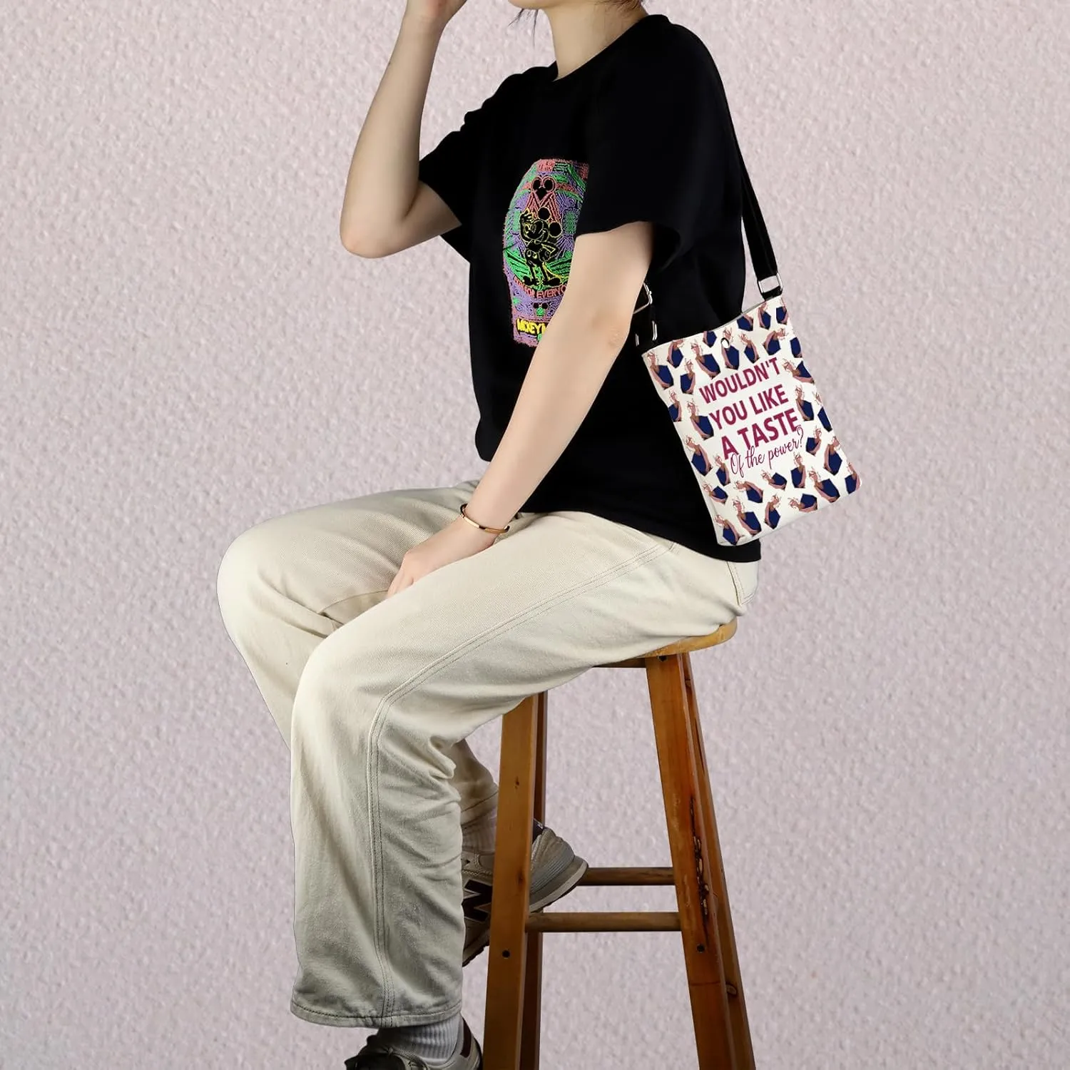 MNIGIU Musical Inspired Gift Musical Crossbody Bag Musical Merch For Musical Lover
