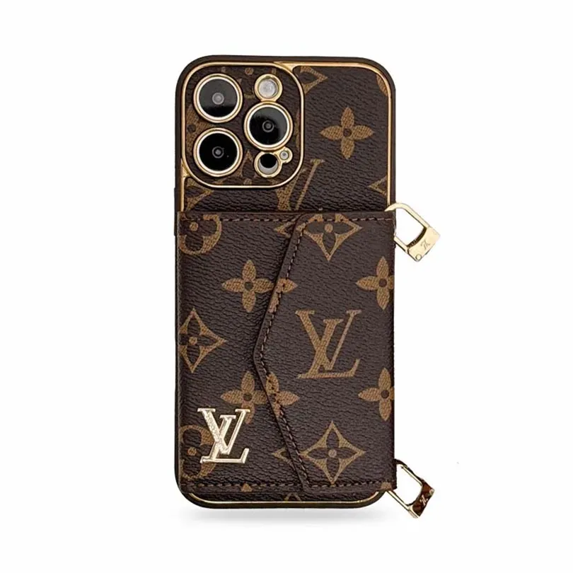 Monogram iPhone Wallet Case with Card Slots