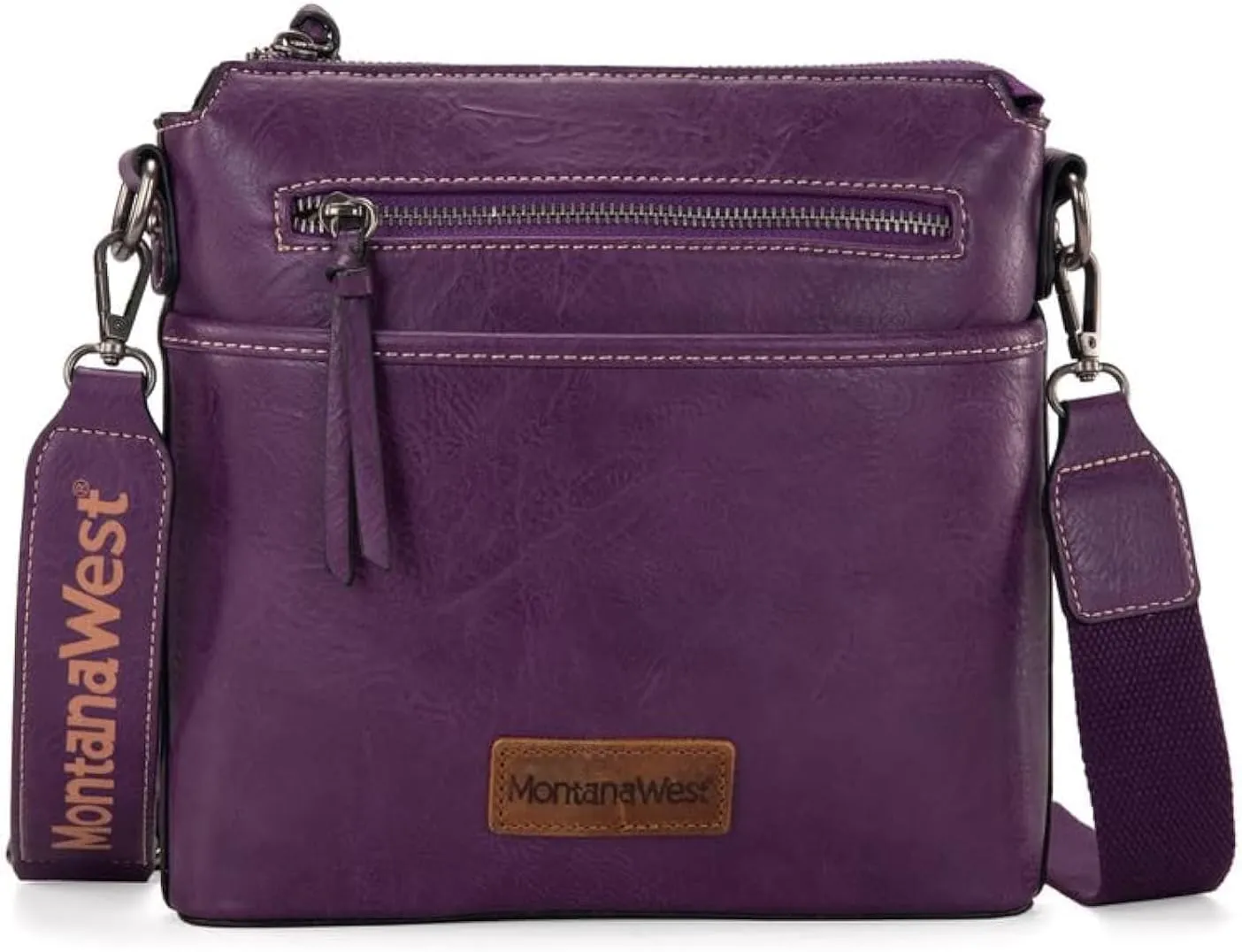 Montana West Crossbody Bag for Women Multi Pocket Cross Body Bag Purses with Guitar Strap