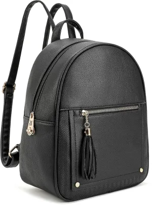 Montana West Medium Backpack Purse for Women Anti Theft Backpack with Secured Zipper & Tassel