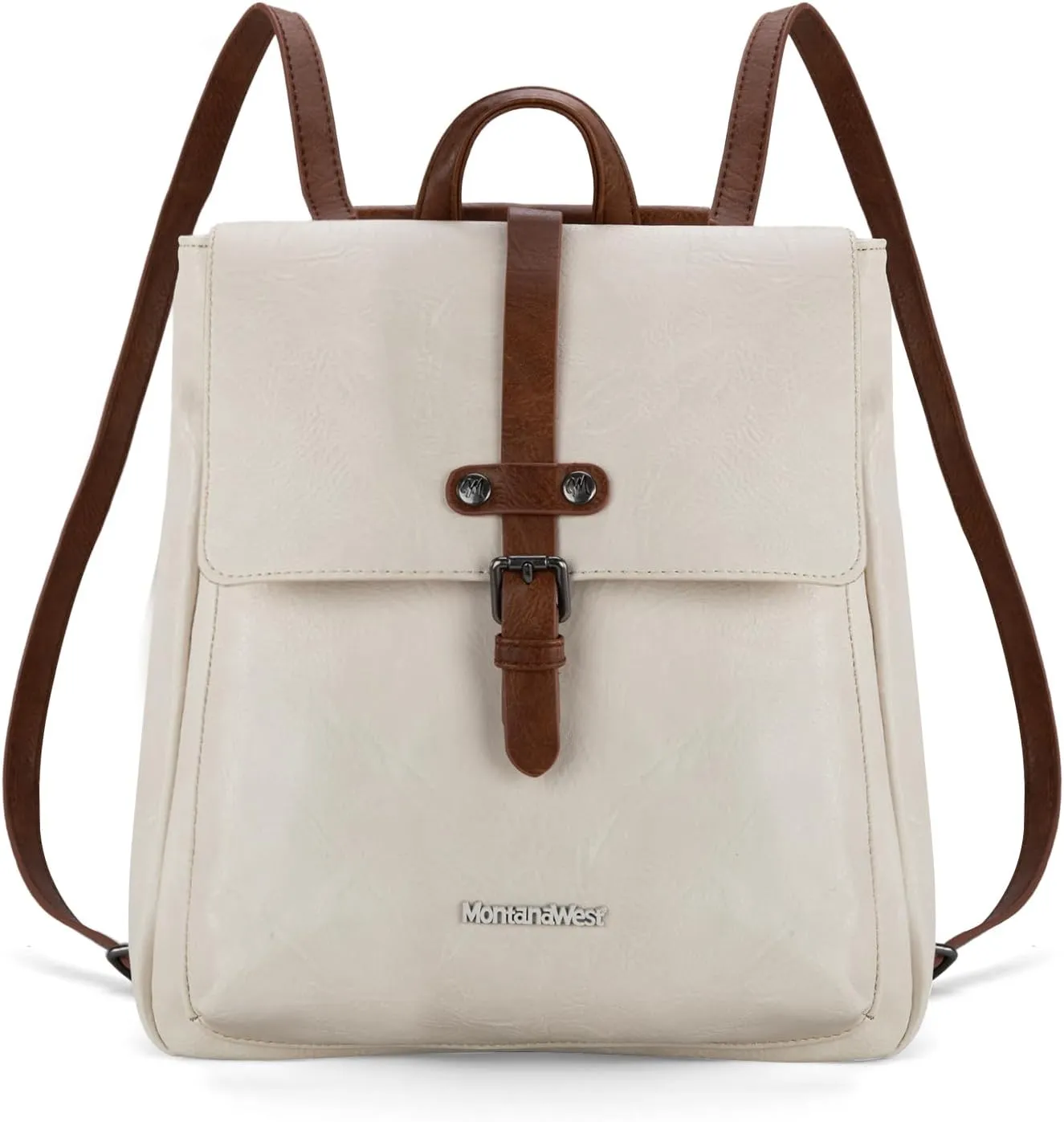 Montana West Medium Backpack Purse for Women Casual Convertible Crossbody Backpack for Travel Work