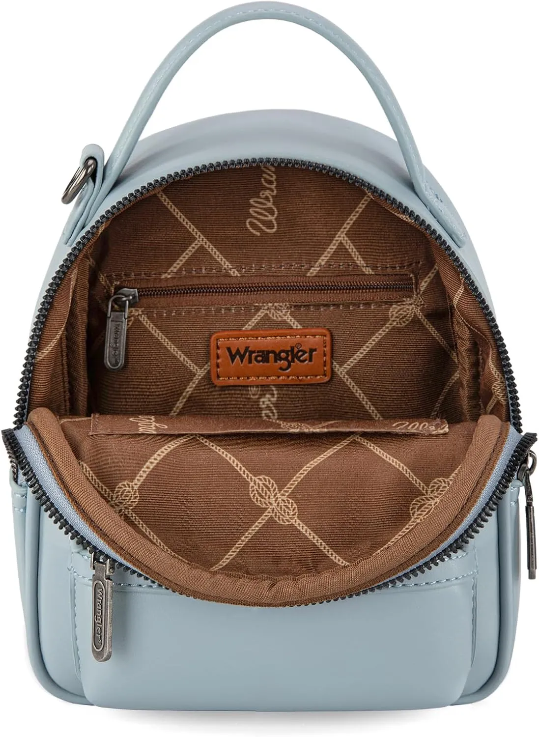 Montana West Wrangler Mini Backpack Purse for Women with a Detachable Coin Pouch
