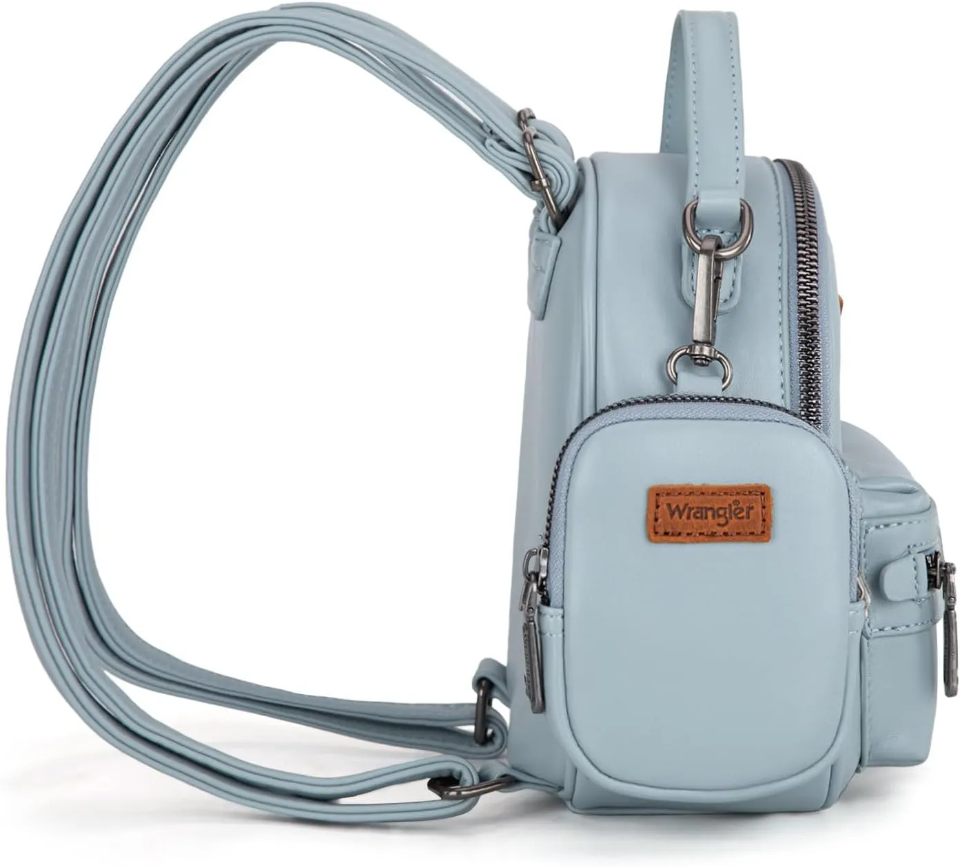 Montana West Wrangler Mini Backpack Purse for Women with a Detachable Coin Pouch