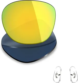 Mryok Polarized Replacement Lenses & Nose Pieces for Ray-Ban RB3712D 62mm - Options