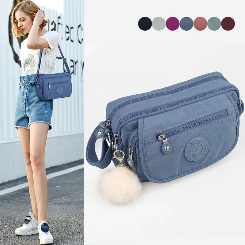 Multi-Layer Pocket Versatile Travel Crossbody Bag
