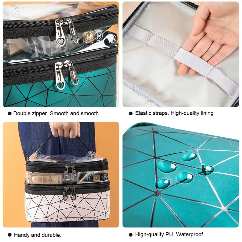 Multifunction Travel Clear Makeup Bag