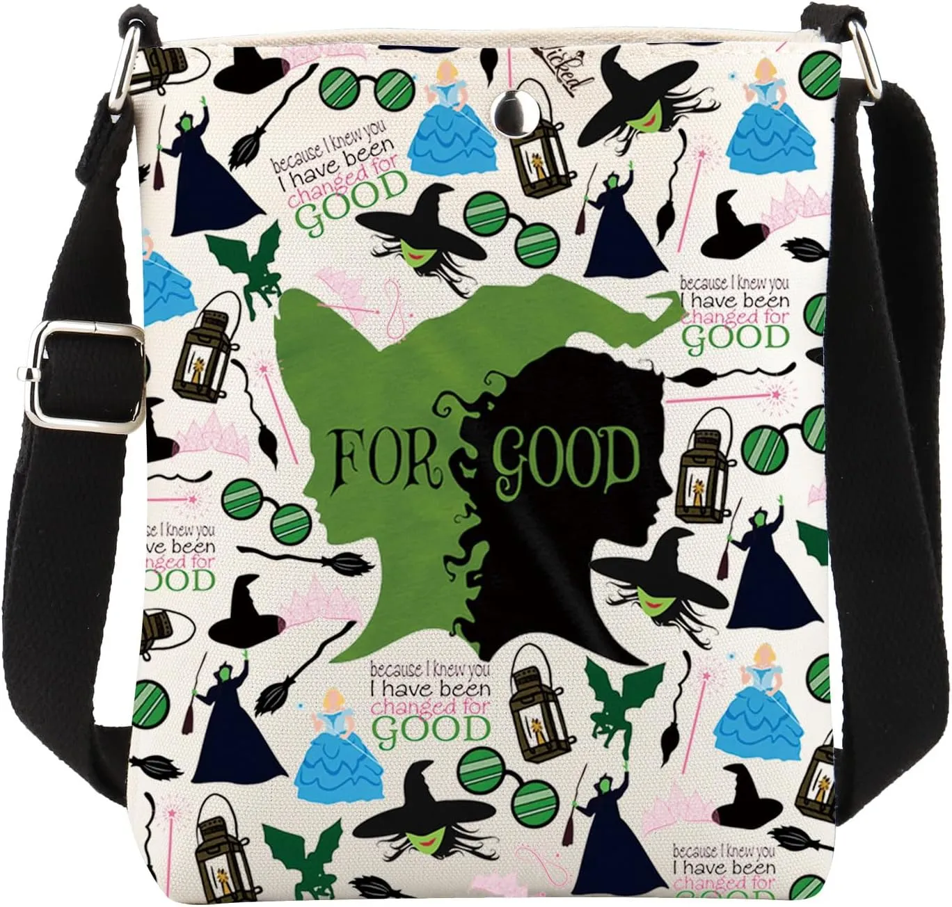 Musical Theatre Crossbody Bag W The Musical Theater Fans Gift Stylish Gift For Theatre Lovers