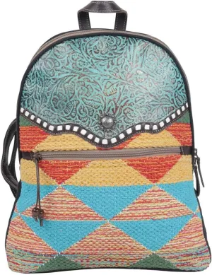 Myra Bag Accented Hues Backpack Bag S-4711