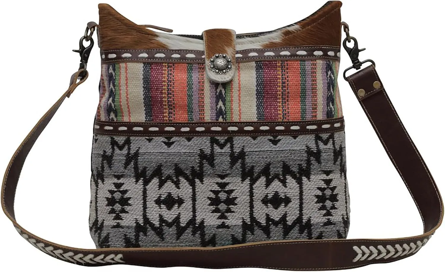 Myra Bag Western Leather Shoulder Bag for Women - Crossbody Bag Aspaldiko