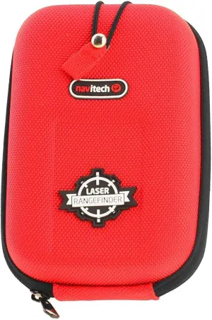Navitech Red EVA Hard Case/Rangefinder Cover Compatible with Benross XT-1 Golf Rangefinder