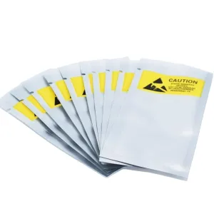 New 2024 200Pcs ESD -Static Instrument Pack Pouches Waterproof Static Bag Integrated Circuit Module Sensor Packaging 110 * 50Mm Accessories