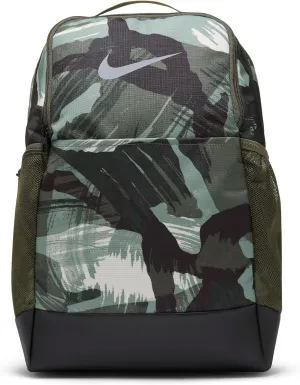Nike Brasilia Medium Printed Green Training Backpack