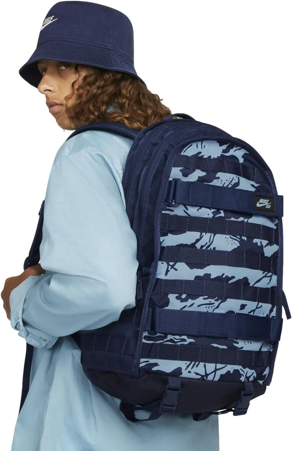 Nike SB RPM BackPack (Midnight Navy/Worn Blue, One Size)