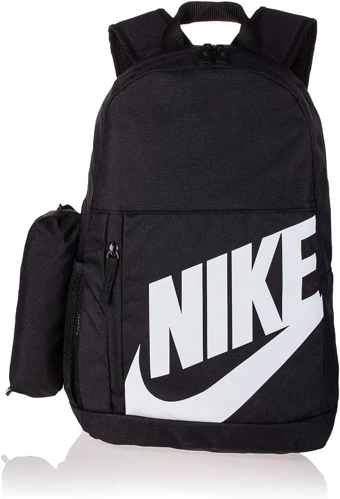 NIKE Youth Elemental Backpack - Fall'19, Black/Black/White, Misc