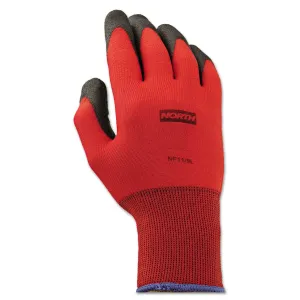 North Safety® NorthFlex Red Foamed PVC Gloves, Red/Black, Size 9/Large, 12 Pairs