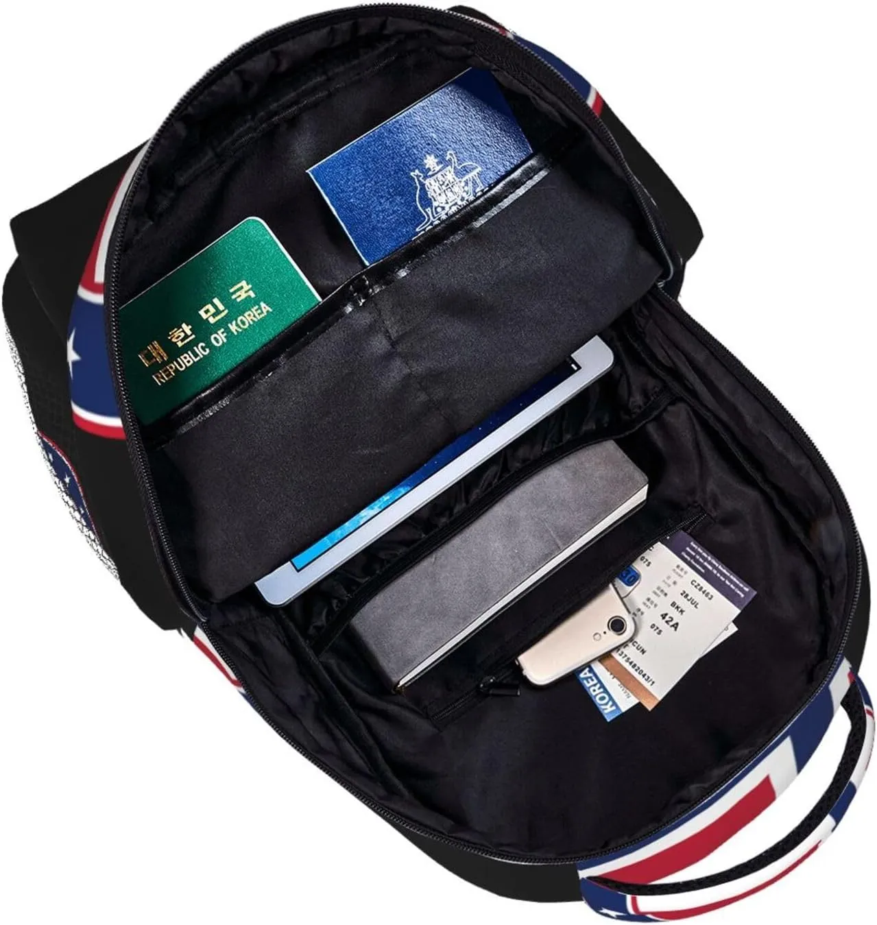 Norway Norwegian Flag Backpack Casual Laptop Backpack Double Shoulder Bag Lightweight Backpack For Women Men Travel