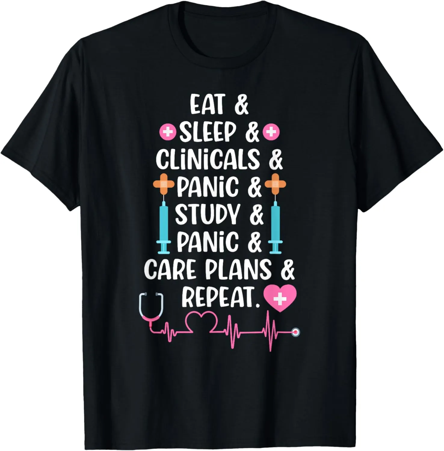Nursing Student Future Nurse In Progress Nursing Degree T-Shirt