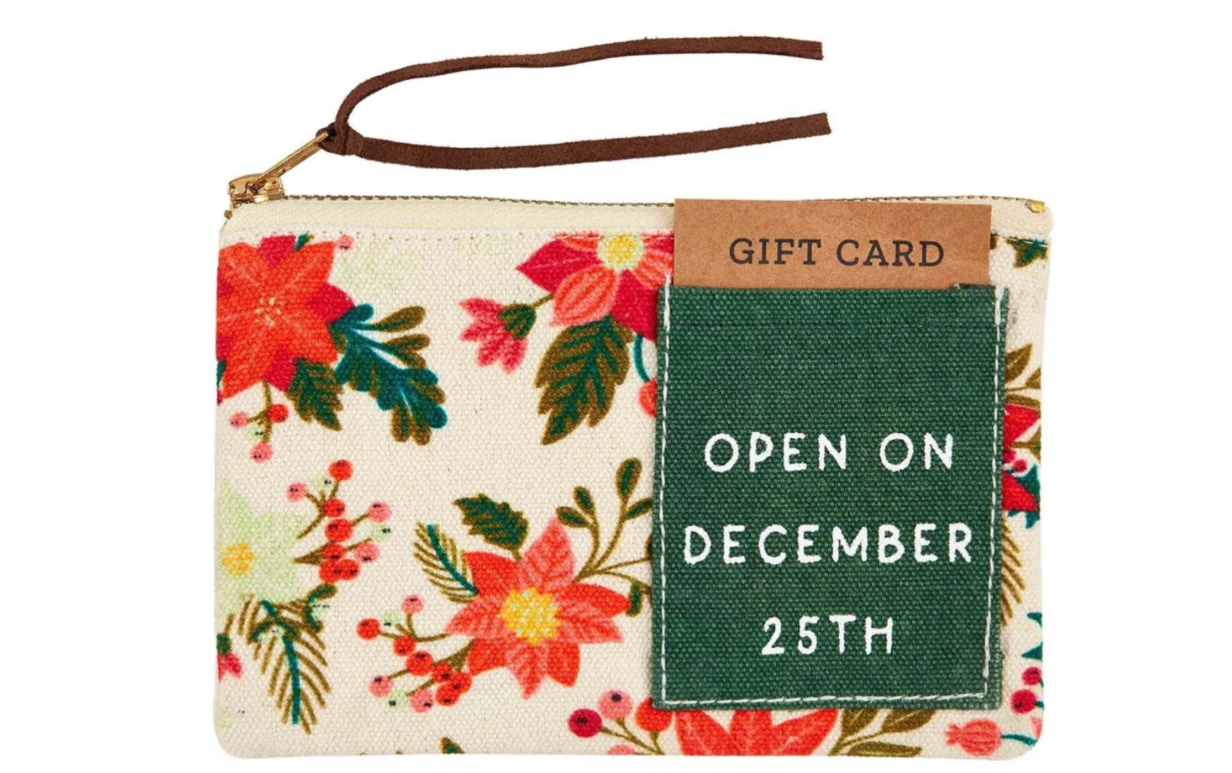 Nutcracker gift card pouches