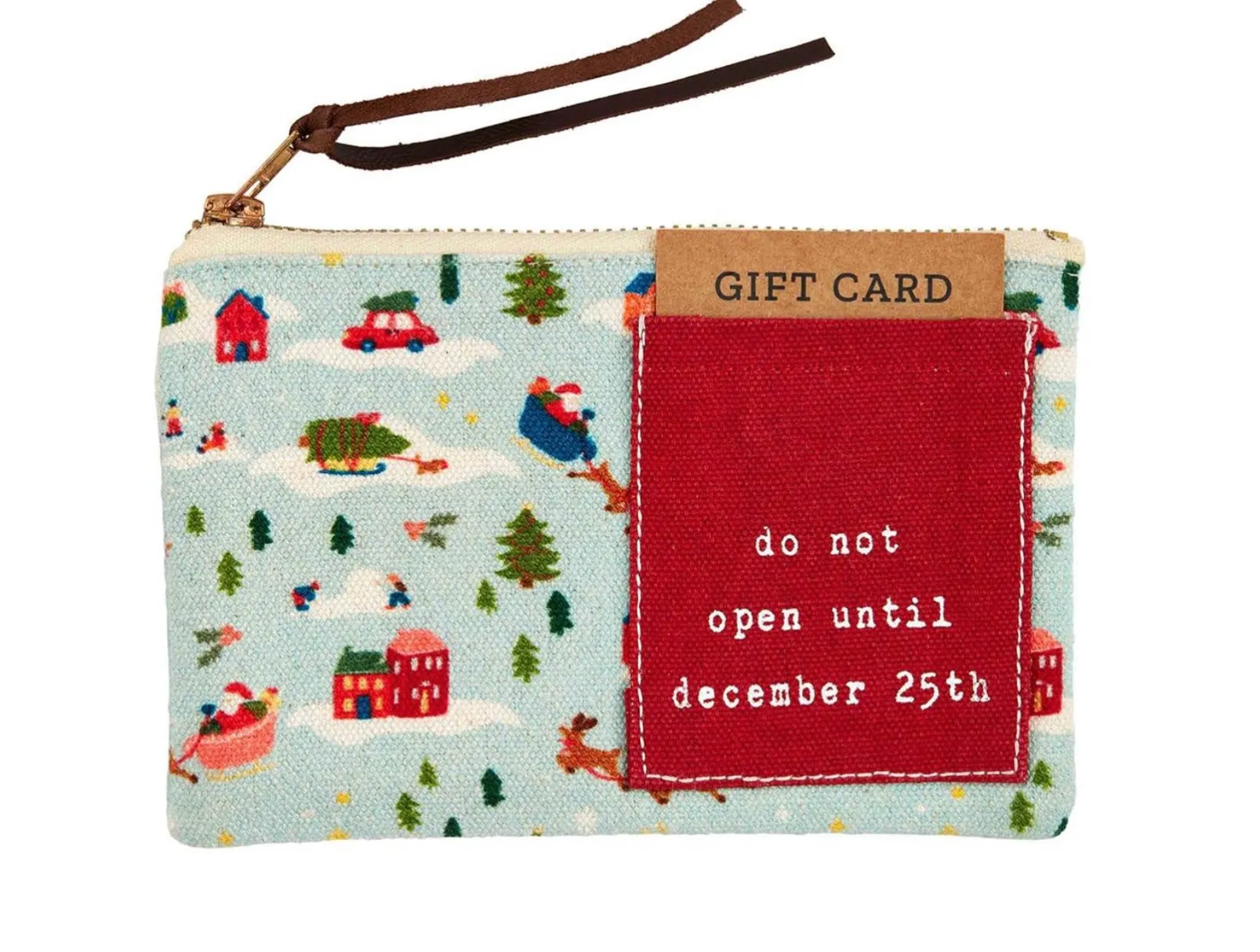 Nutcracker gift card pouches
