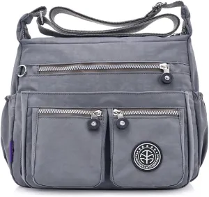 Nylon Crossbody Bag for Women Travel Purses and Handbag Large Capacity Waterproof Shoulder Bag