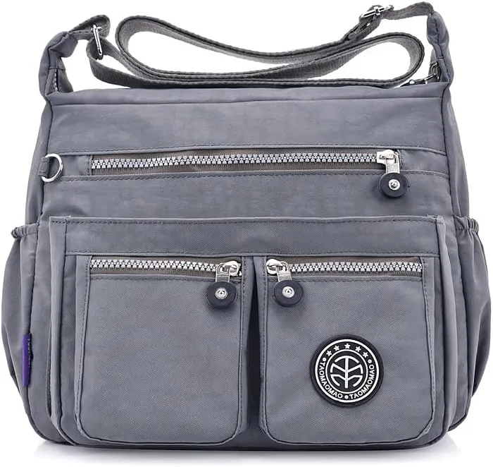 Nylon Crossbody Bag for Women Travel Purses and Handbag Large Capacity Waterproof Shoulder Bag