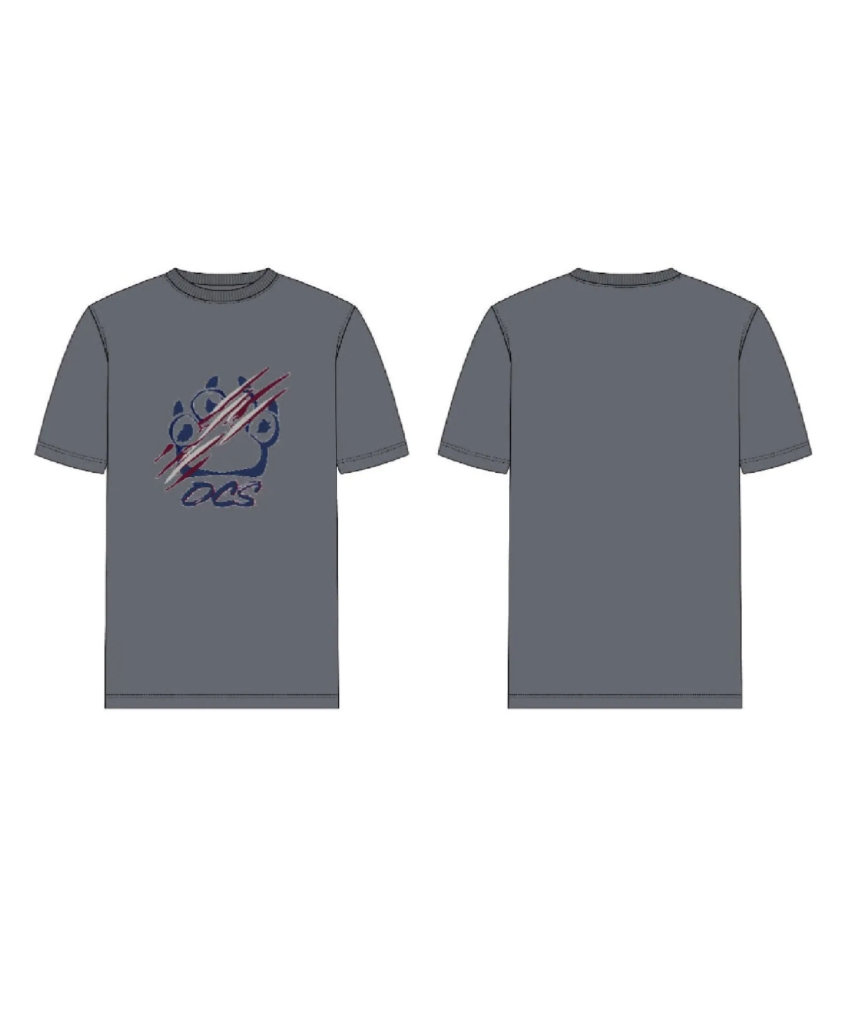 OCS Middle/High School  Boys long sleeve Gym Shirt