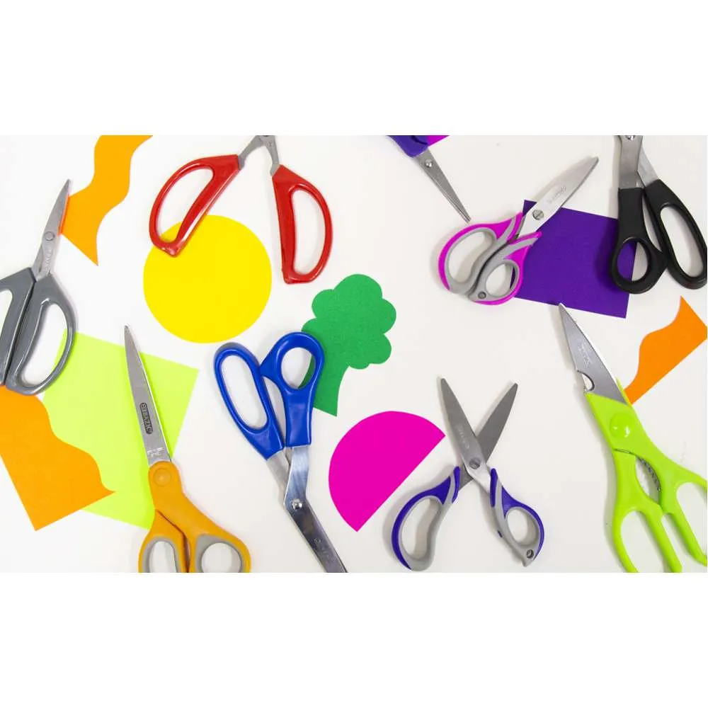Office Scissors 8" Bent Handle