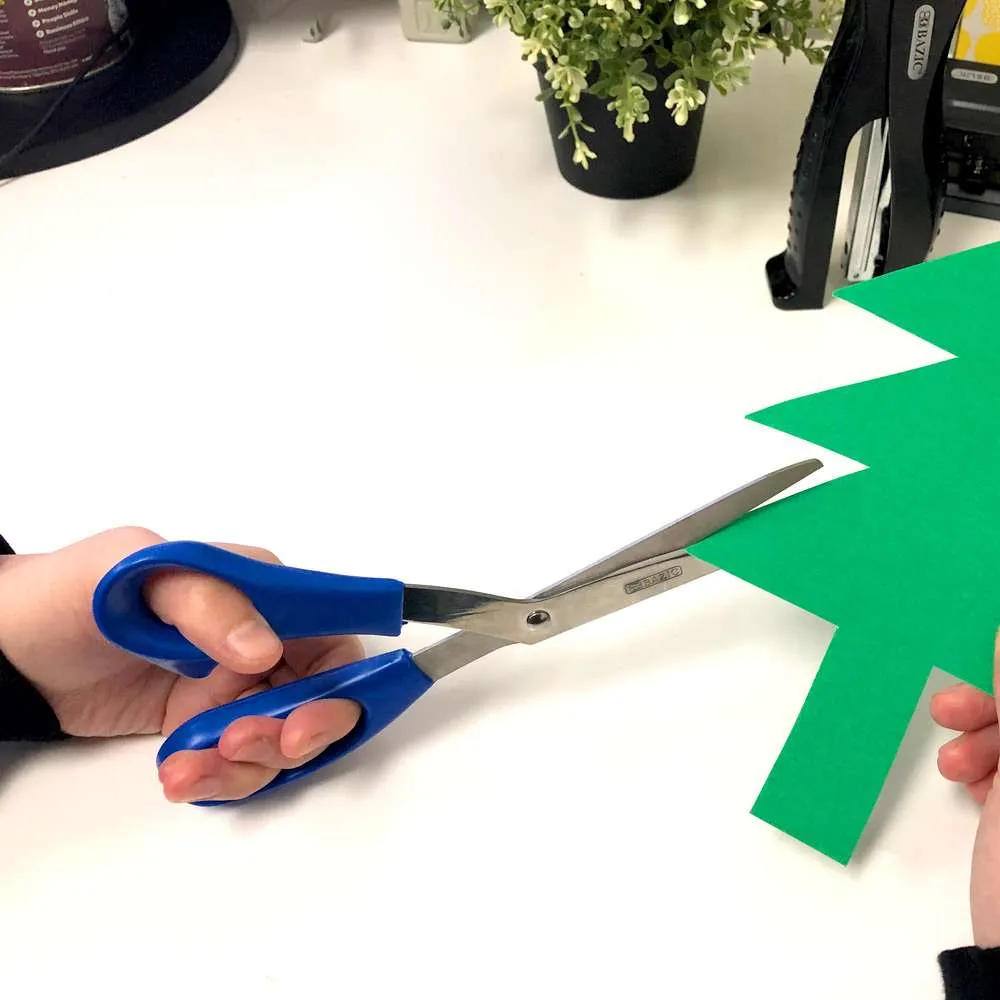Office Scissors 8" Left Handed Bent