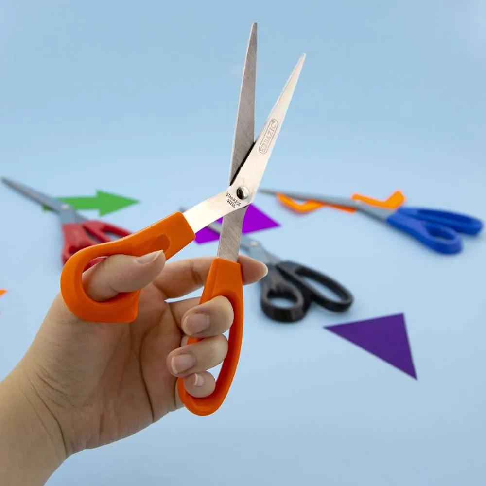 Office Scissors 8" Left Handed Bent